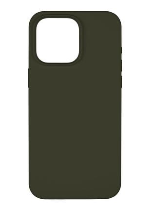 Чехол Silicone Case AA Apple iPhone 14 Pro Max Cyprus Green