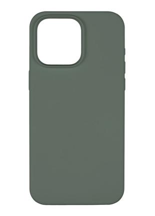 Чехол Silicone Case AA Apple iPhone 14 Pro Max Pine green