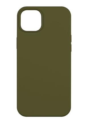 Чехол Silicone Case AA Apple iPhone 15 Plus Army Green