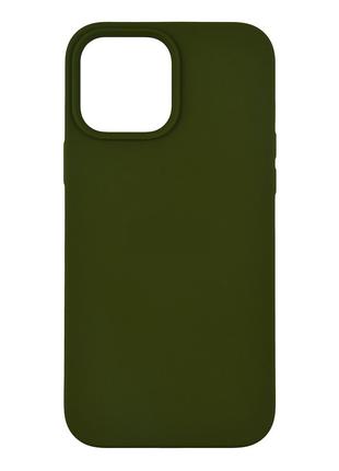 Чехол Silicone Case AA Apple iPhone 13 Pro Max Army green