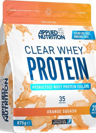 Clear Whey Isolate Protein (Orange Squash) (875g - 35 Servings)