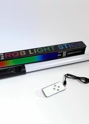 Світлодіодна лампа Відеосвітло стик LED RGB SNB04 50см