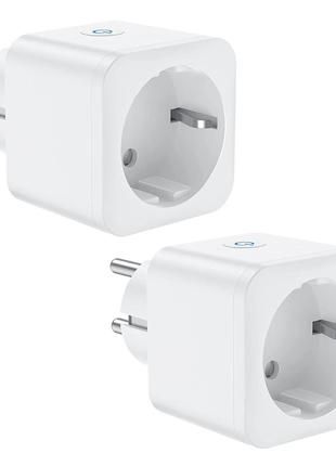 Умная розетка Smart Socket WiFi Plug с монитором энергопотребл...