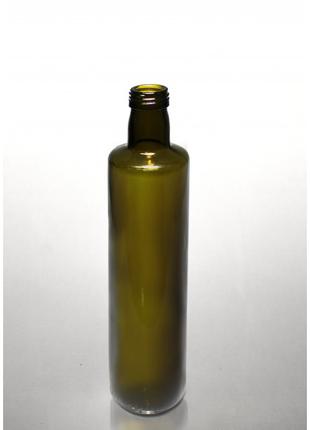 210 шт Бутылка стекло 500 мл Dorikа оливковая упаковка без крышки