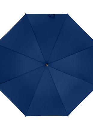 Зонт Lesko H11 Deep Sea Blue від дощу напівавтомат великий кла...