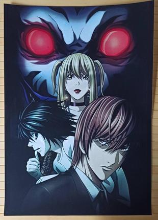 Постер Тетрадь смерти Death Note
