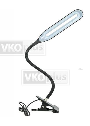 Настільна лампа світлодіодна гнучка LED на прищіпці Q-LED від ...