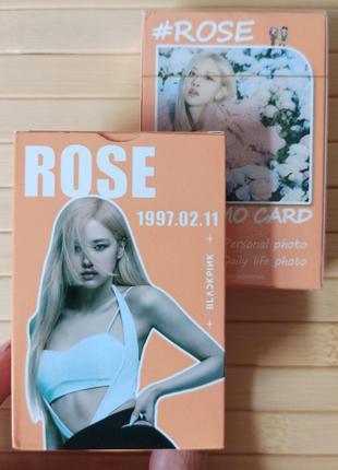 Lomo Ломо карты Пак Чейон Black Pink Блэк Пинк Rose 55 зображень