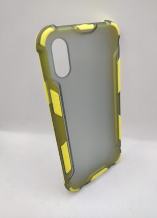 Чохол IPhone Xs Armor Case жовтий