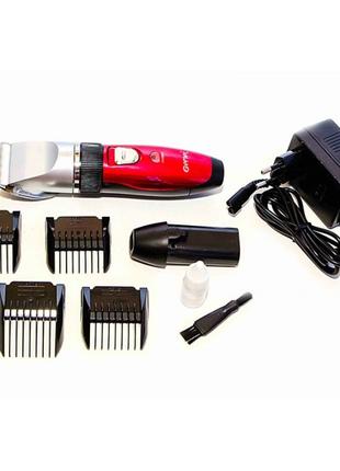 Машинка для стрижки волос Gemei/Geemy GM-6001 + аккумулятор Кр...