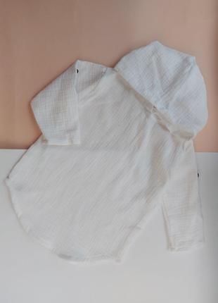 Муслиновий костюм (белая муслиновая туника с капюшоном)