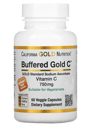 Витамин С California Gold Nutrition Buffered Vitamin C Capsule...