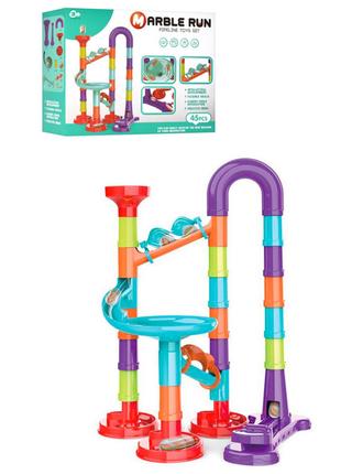 Игра лабиринт Marble Run 8804, 45 деталей