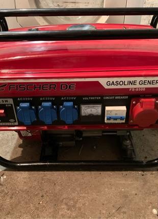 Генератор бензиновий Fisher FS-8500, 3 кВт