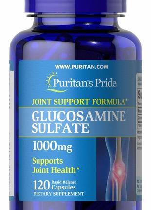 Глюкозамина сульфат, Glucosamine Sulfate, Puritan's Pride, 100...