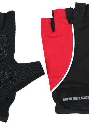 Перчатки женские для занятия спортом, велоперчатки Crivit красные