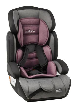 Автокресло JOY 9-36 кг Grey/Pink (36800)