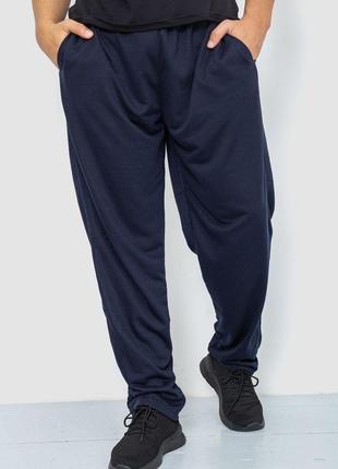Спорт штаны мужские, цвет темно-синий, размер 4XL, 244R0033