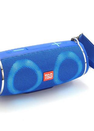 Портативная Bluetooth колонка TG642 с RGB подсветкой speakerph...