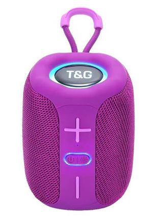 Портативная Bluetooth колонка TG658 8W с RGB подсветкой speake...