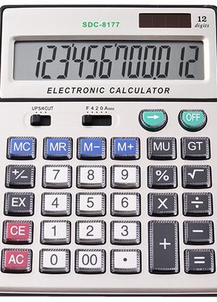 Калькулятор настільний Citizen 8177 подвійне живлення 12 розря...