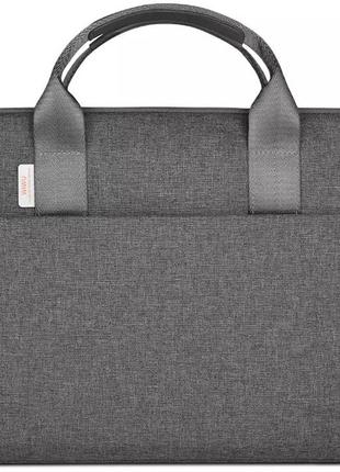 Сумка WIWU Minimalist Pro Laptop bag Pro 14'' Gray