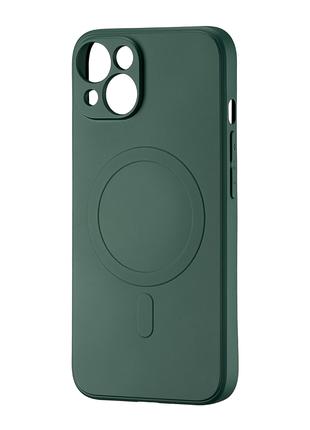 Чехол TPU with MagSafe iPhone 14 Dark Green