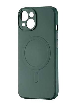 Чехол TPU with MagSafe iPhone 15 Dark Green