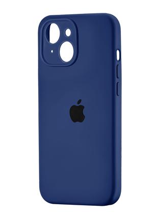 Чехол Silicone Case Square iPhone 15 Wave Blue (39)