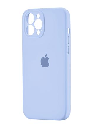 Чехол Silicone Case Square iPhone 12 Pro Max Lilac Purple (5)