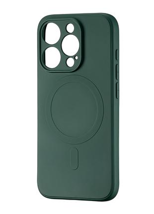 Чехол TPU with MagSafe iPhone 15 Pro Dark Green