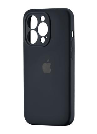 Чохол Silicone Case Square iPhone 15 Pro Black (14)