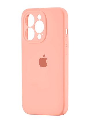 Чохол Silicone Case Square iPhone 15 Pro Grapefruit (37)