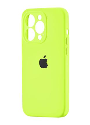 Чохол Silicone Case Square iPhone 15 Pro Green (24)