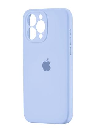 Чехол Silicone Case Square iPhone 15 Pro Max Lilac Purple (5)