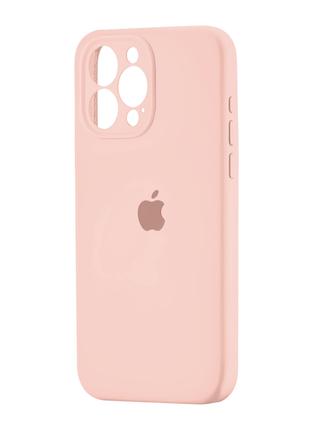 Чохол Silicone Case Square iPhone 15 Pro Max Pink Sand (15)