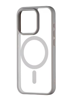 Чехол Color Edge with MagSafe iPhone 15 Pro Natural Titanium