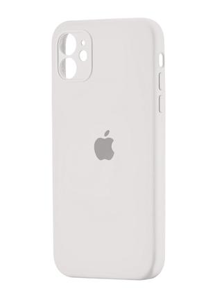 Чохол Silicone Case Square iPhone 11 Rock Ash (9)