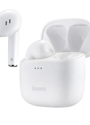 Наушники Bluetooth Baseus True Wireless Earphones Bowie E8 White