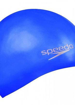 Шапочка для плавання Speedo SILC MOUD CAP AU 8-709842610 Blue ...