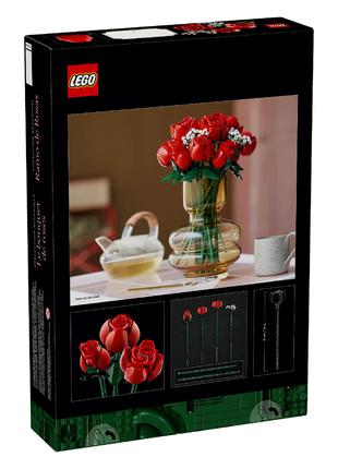 Конструктор LEGO Icons Букет роз 822 детали (10328)