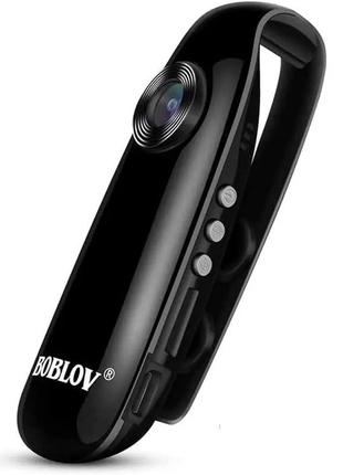 BOBLOV IDV007 мини нательная камера, 1080P Full HD, велосипедн...