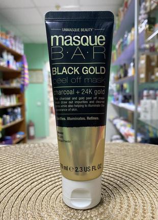 Корейська пілінг-маска-плівка24K Black Gold Peel Off Mask 70мл