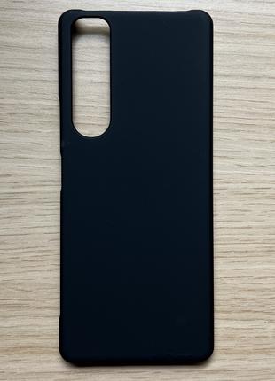 Sony Xperia 1 Mark III чехол - бампер (чехол - накладка) чёрны...