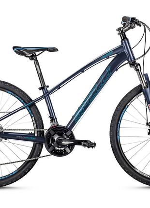 Велосипед горный 26 Spelli SX-2700 disk 15" темно-синий с серым