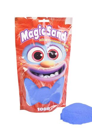 Кінетичний пісок Strateg Magic sand в пакеті 39404-9 синій, 1 кг