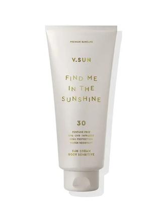 Сонцезахисний крем для тіла V.SUN sun cream body SPF 30 Perfum...