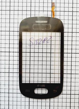 Тачскрин Samsung S5280 S5282 сенсор для телефона черный