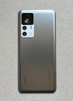 Xiaomi 12T Silver задняя крышка с блоком защитных стекол камер...