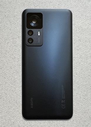 Xiaomi 12T Black задняя крышка с блоком защитных стекол камеры...